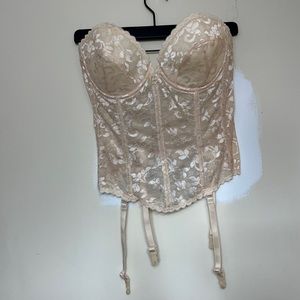 Frederick’s of Hollywood Vintage 90s Corset Style Top Bra 36C